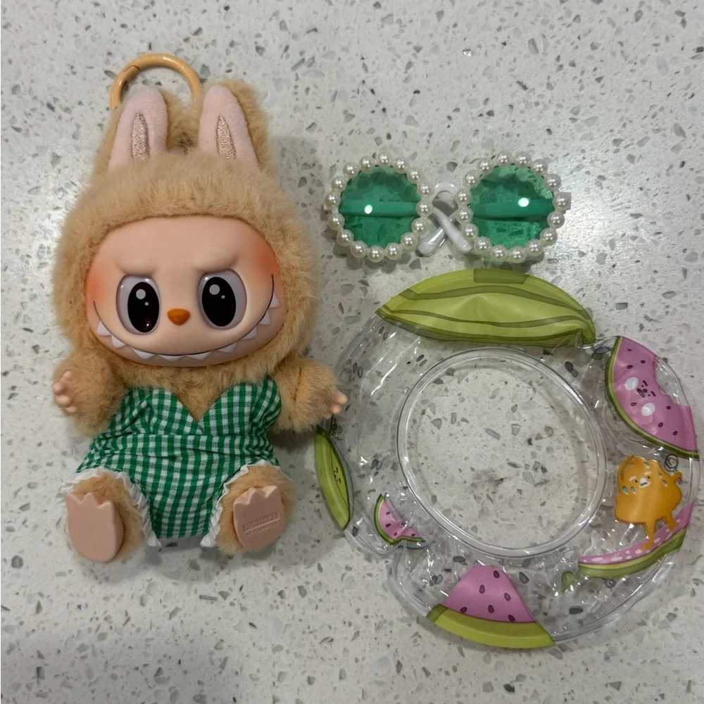 Pop Mart Labubu Swimming Tube Outfit - Picture 2 of 3